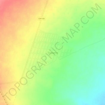 Tooseng topographic map, elevation, terrain