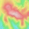 Ben Cleuch topographic map, elevation, terrain