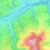 Granger topographic map, elevation, terrain