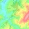 Vaurobert topographic map, elevation, terrain
