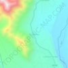 Orcopampa topographic map, elevation, terrain