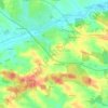 Irlach topographic map, elevation, terrain