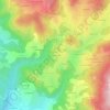 Le Besset Haut topographic map, elevation, terrain