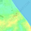 Holmpton topographic map, elevation, terrain