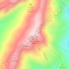 Pico Tajo Alto de los Machos topographic map, elevation, terrain