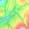 Lachat topographic map, elevation, terrain