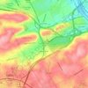 Conshohocken Station topographic map, elevation, terrain