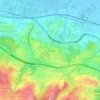 Tambakaji topographic map, elevation, terrain