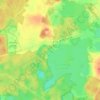 Am Großen Lychensee topographic map, elevation, terrain