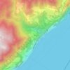 Piovere topographic map, elevation, terrain