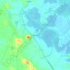 Malaguit topographic map, elevation, terrain