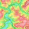 Elcherath topographic map, elevation, terrain