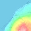 Esperanza topographic map, elevation, terrain