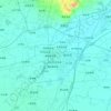 Xinxiang topographic map, elevation, terrain