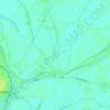 Neukietz topographic map, elevation, terrain