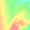 Doima topographic map, elevation, terrain