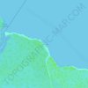Playa La Boca topographic map, elevation, terrain