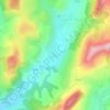 Aldea topographic map, elevation, terrain