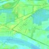 Rose City topographic map, elevation, terrain