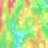 Le Martinet topographic map, elevation, terrain
