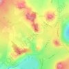 Les Amargiers topographic map, elevation, terrain