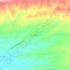 Pengadegan topographic map, elevation, terrain