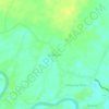 Sendayan topographic map, elevation, terrain