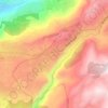 Batloun topographic map, elevation, terrain