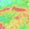 Soumartre topographic map, elevation, terrain