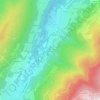 Hameau du Buisson topographic map, elevation, terrain