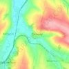 Soledar topographic map, elevation, terrain