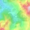 Saint-Guérin topographic map, elevation, terrain