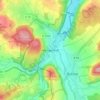 Wenigentaft topographic map, elevation, terrain