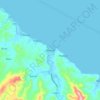 Baleno topographic map, elevation, terrain