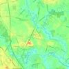 Elmwood topographic map, elevation, terrain