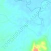 Iwahig topographic map, elevation, terrain