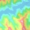 Mangaon topographic map, elevation, terrain