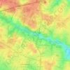 La Bénetière topographic map, elevation, terrain