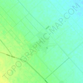 Glafki topographic map, elevation, terrain