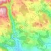 Grasbach topographic map, elevation, terrain