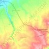 Sinai topographic map, elevation, terrain
