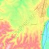 Lumbia topographic map, elevation, terrain