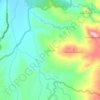 Lasiolat topographic map, elevation, terrain