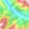 Rebollar topographic map, elevation, terrain