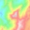 Mago Peak topographic map, elevation, terrain