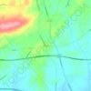 Deodate topographic map, elevation, terrain