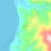 Limpapa topographic map, elevation, terrain
