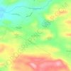 Youngs Crossing topographic map, elevation, terrain