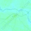 Sheoli topographic map, elevation, terrain