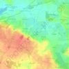 La Courgeon topographic map, elevation, terrain